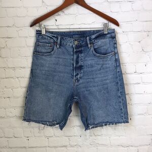 H&M Classic Blue Denim Women's Shorts 12